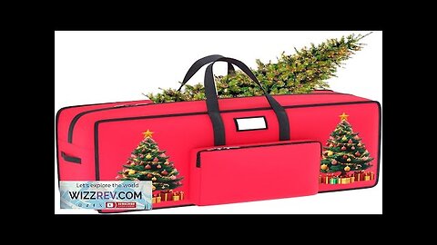 Christmas Tree Storage Bag 7.5FT 600D Oxford Fabric Large Christmas Storage Bags Review