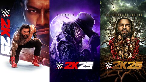 WWE 2K25 WAITING ROOM 28 DAYS TO GO #RUMBLETAKEOVER