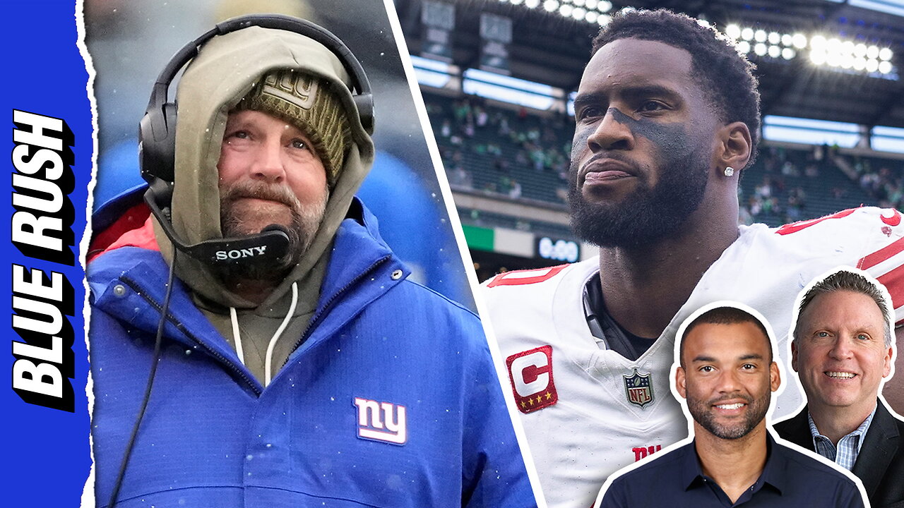 Brian Burns' message to Giants after Brian Daboll's exit | Blue Rush