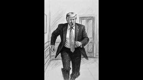 A recreation of "take on me" by Donald Trump.