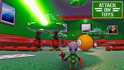 Attack of The Aliens! Attack on Toys