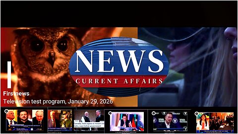Firstnews . Program, January 29, 2026