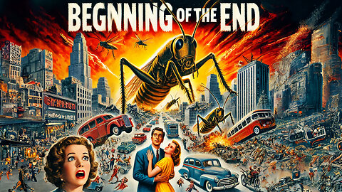 Beginning of the End (1957) Full Movie | Colorized | HD