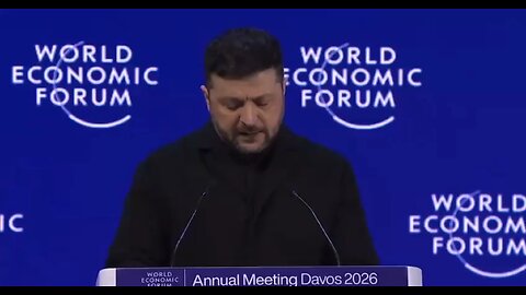 🤡 Davos Disconnect: Zelensky's circus comes to town