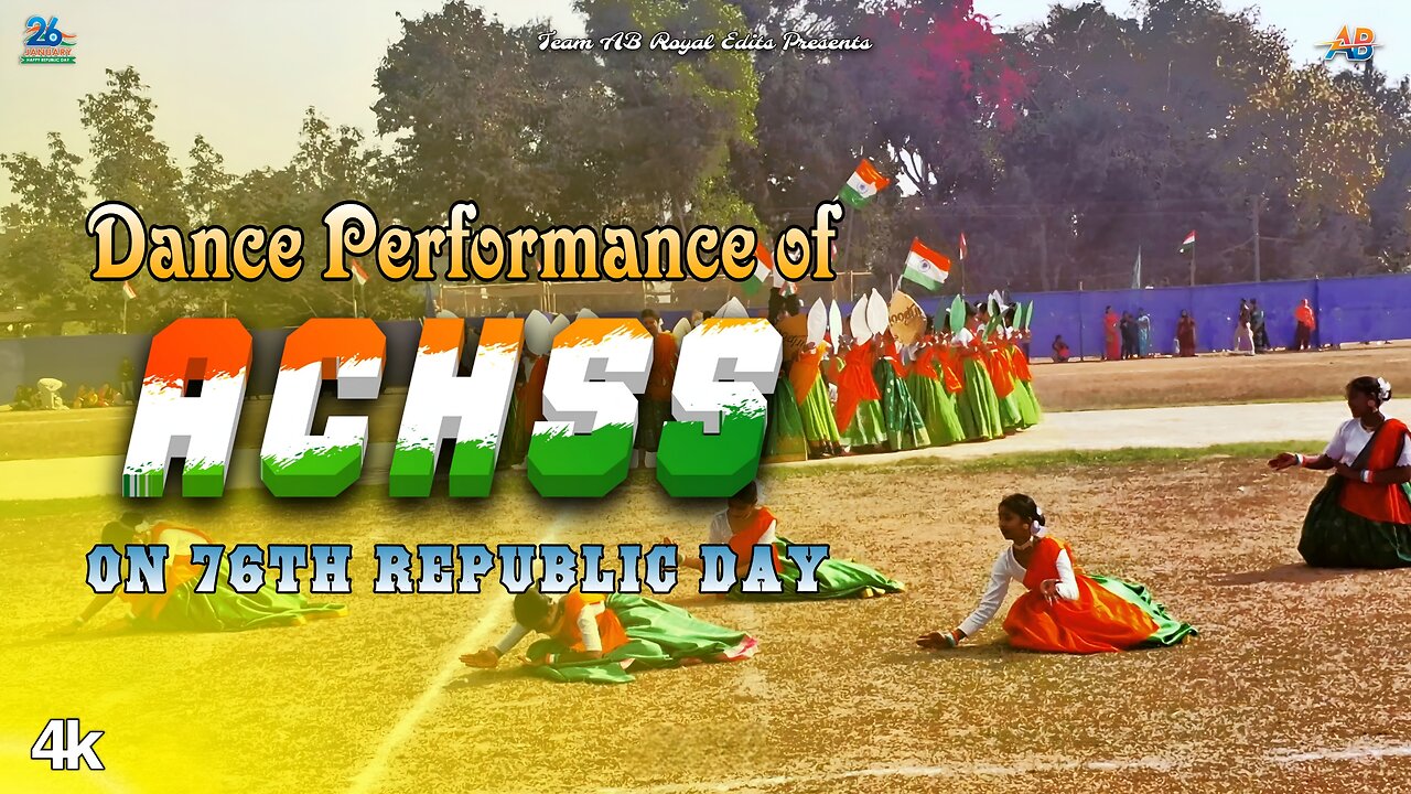 Dance Performance on 76th Republic Day 2025 | ACHSS | AB Royal Edits