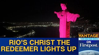 Rio’s Christ The Redeemer Statue Glows Pink For Breast Cancer Awareness | Vantage On Firstpost |N18G
