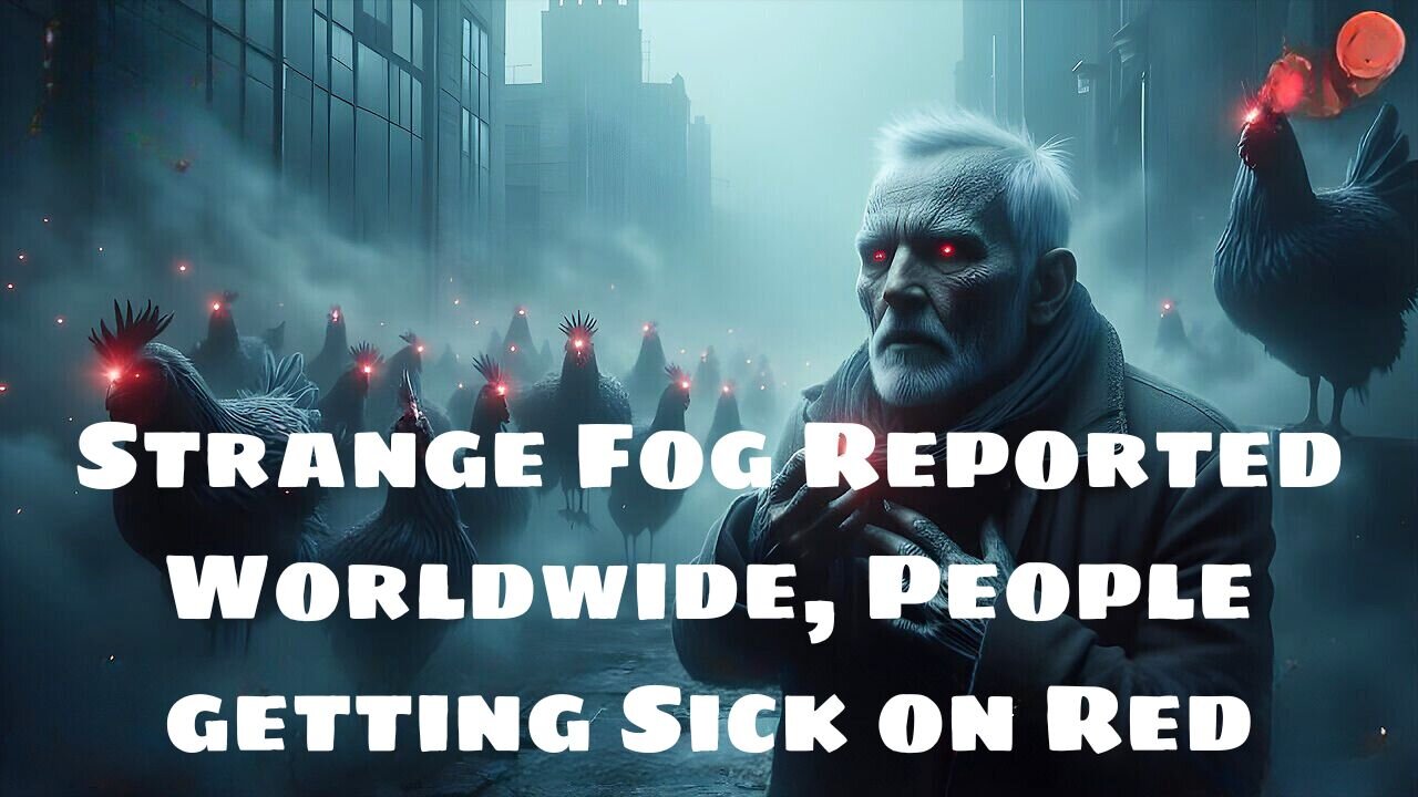 Strange Fog Reported Worldwide, People getting Sick on Red Pill