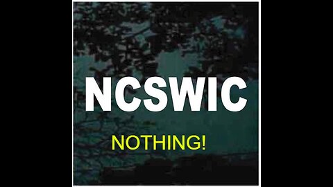 NCSWIC. NOTHING!