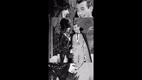Elvira & Pee-wee Herman on Halloween, 1985 🎃