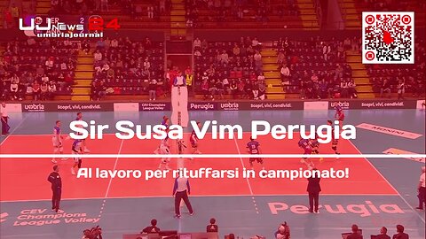 Sir Susa Vim Perugia Al lavoro per rituffarsi in campionato