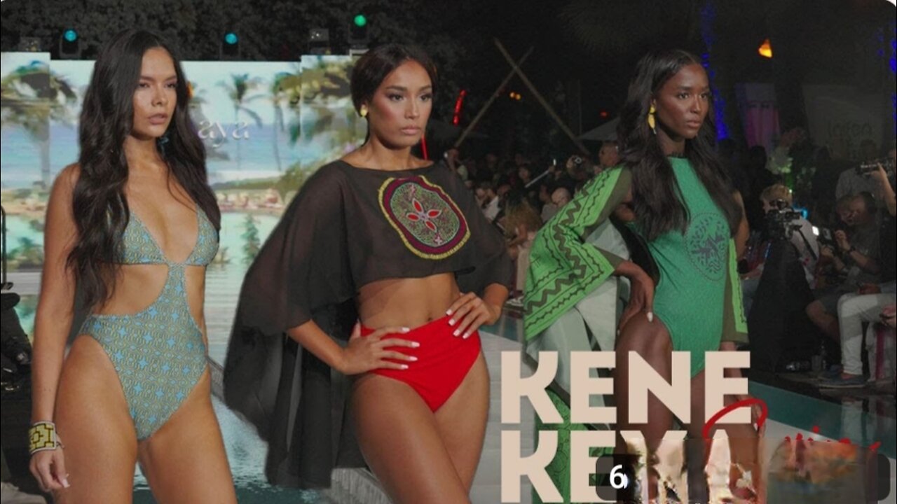 Kene Keya SwimWear ｜ Miami Swim Week 2024 ｜ 4k Sony Fx3