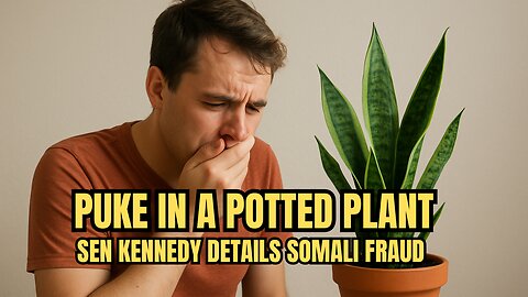 "Puke in a Potted Plant" Sen Kennedy Details Somali Fraud
