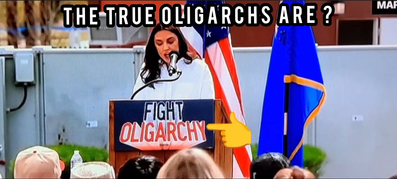 BERNIE SANDERS AND A.O.C. LIED ABOUT THE TRUE OLIGARCHS !