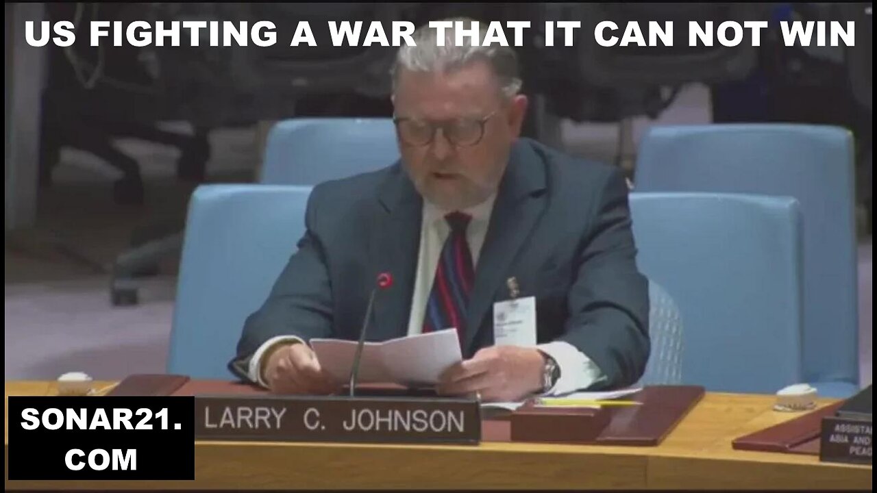 LARRY C JOHNSON- WHY IS THE US FIGHTING A WAR IN THE STRAITS OF HORMUZ THAT IT CAN NOT WIN?