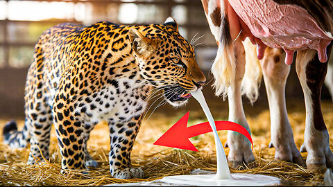 Leopard's Unbelievable Bond with a Cow: A Tale of Loyalty and Loss