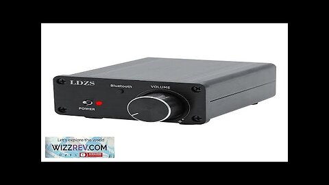 LDZS E320 TPA3116 bluetooth Sound Power Amplifier 100Wx2 Mini HiFi Stereo Class Review