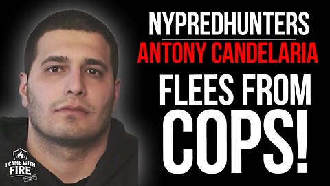 Online Predator RUNS FROM COPS