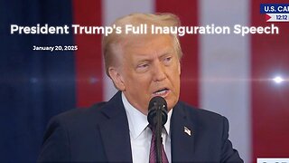 President Trump's Full Inauguration Speech - January 20, 2025