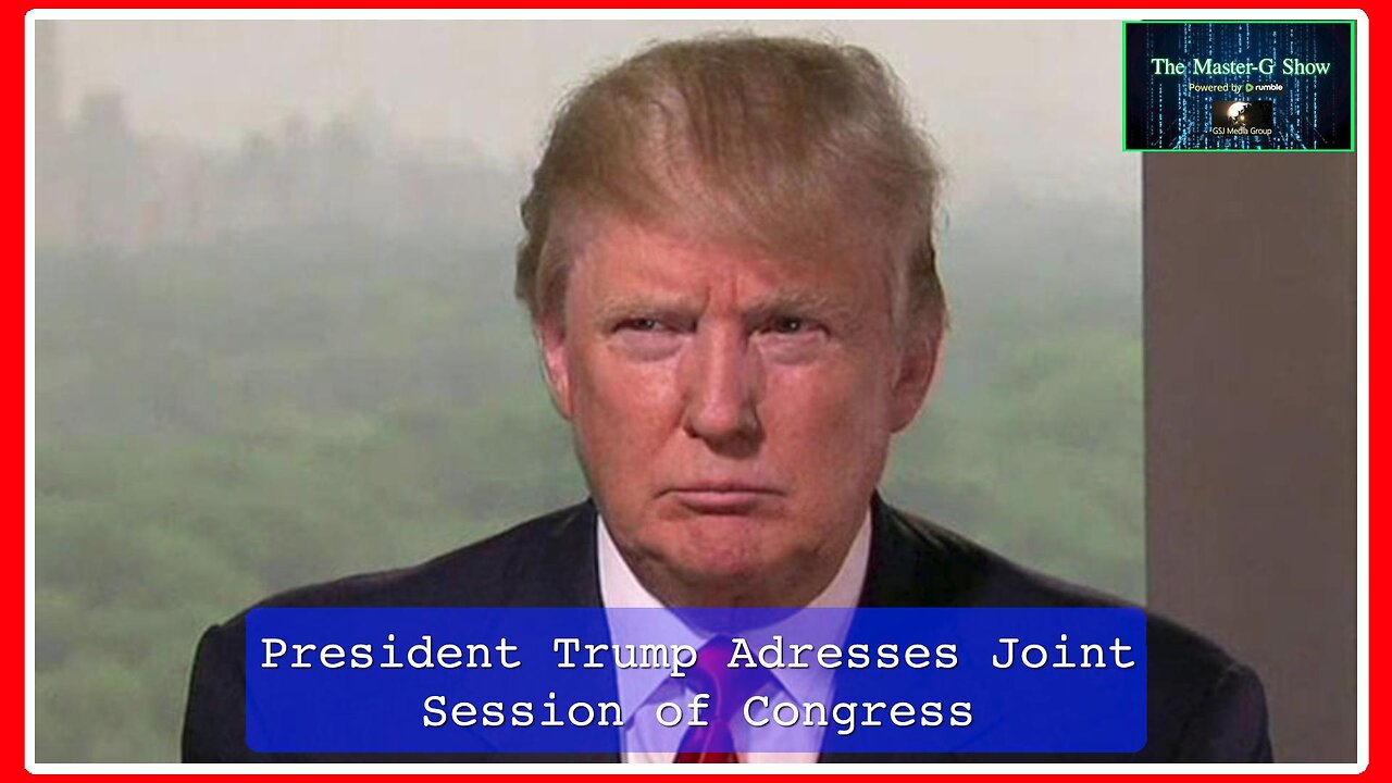 President Trump Addresses - Joint Session of Congress - 3/4/2025