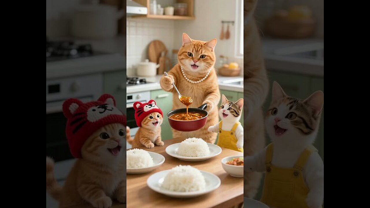 KITTEN VLOG: My New Best Friend Came Over! | A Day of Cooking, Gaming & Napping 🐾