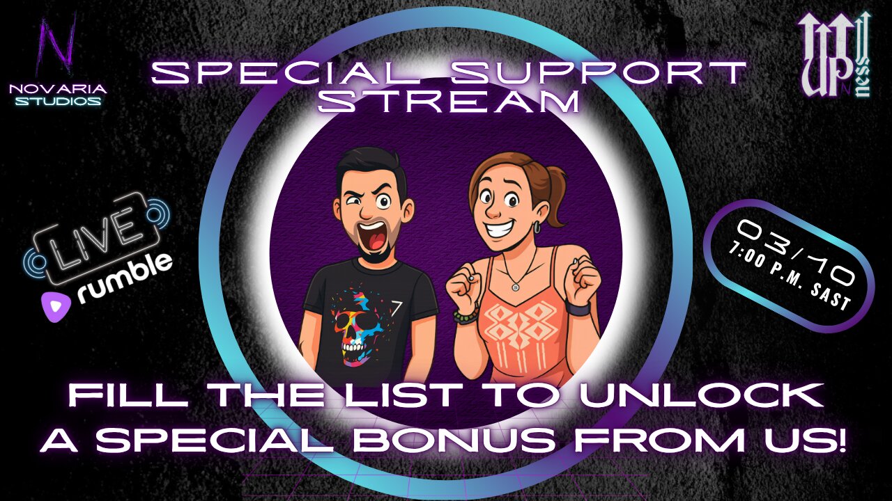 Friday Special Support Stream with Harry and Sharlene