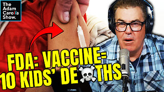 FDA Says Covid Shot Killed 10 Kids, Senator Blasts Trump for Using R Word & Obama on Ozempic?