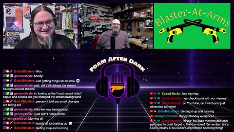 Foam After Dark - Episode 75 - Behind the foam with greiver2112 of nerfinglionheartcustoms