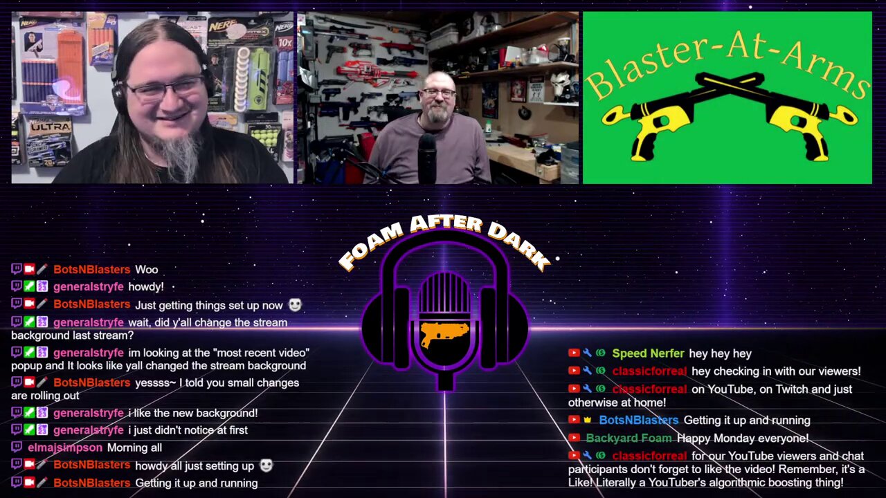 Foam After Dark - Episode 75 - Behind the foam with greiver2112 of nerfinglionheartcustoms
