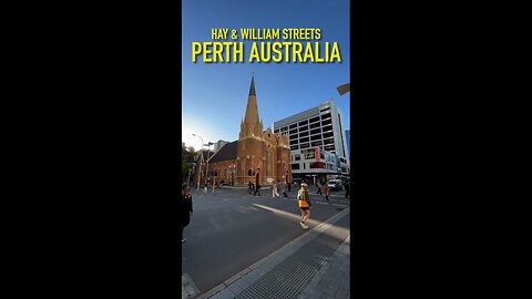 Exploring Perth Australia: Hay & William Street 🇦🇺