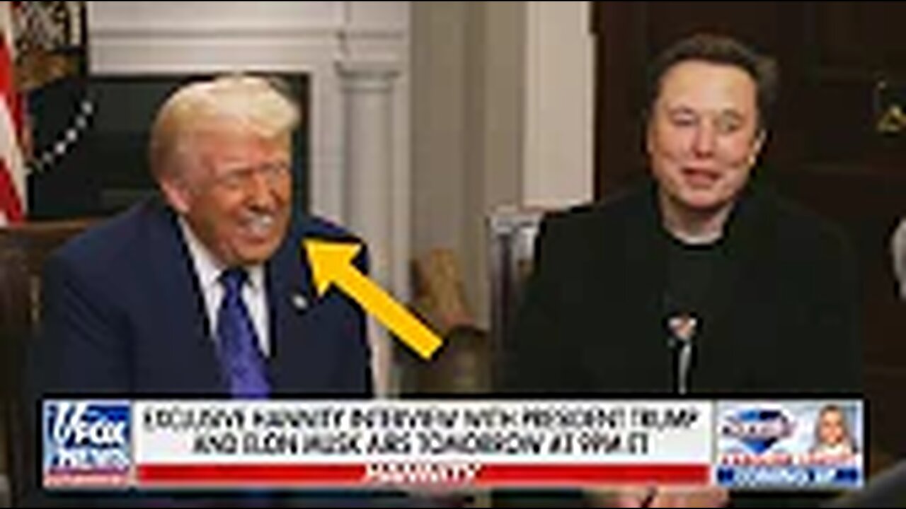 Trump laughs while Elon complains the left no longer loves him