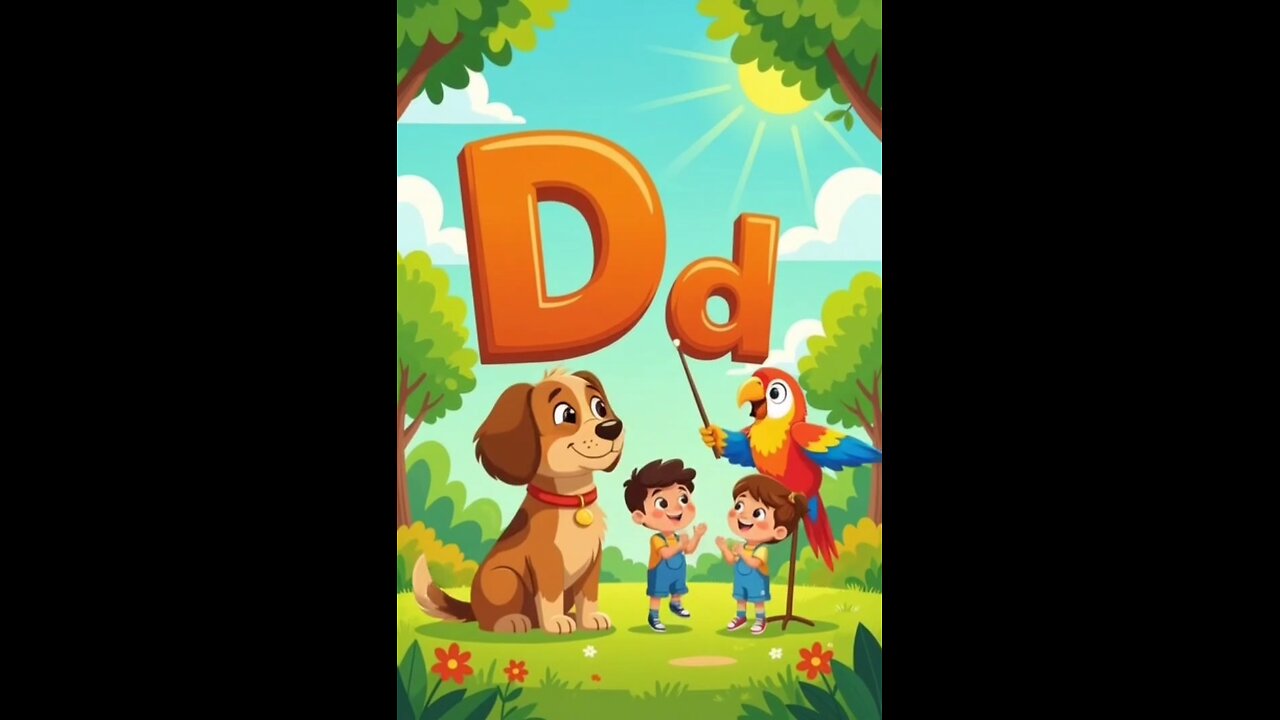 🦜 ABCDE सीखो प्यारे तोते सर के साथ | Parrot Teaching ABCD | Kids Learning Video |