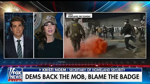 DHS Secretary: Portland Mayor Will Have Blood on His Hands