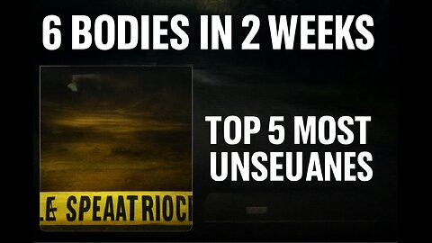 6 Bodies Found in Houston Bayous — Serial Killer Fears Grip the City | True Crime Documentary Short”
