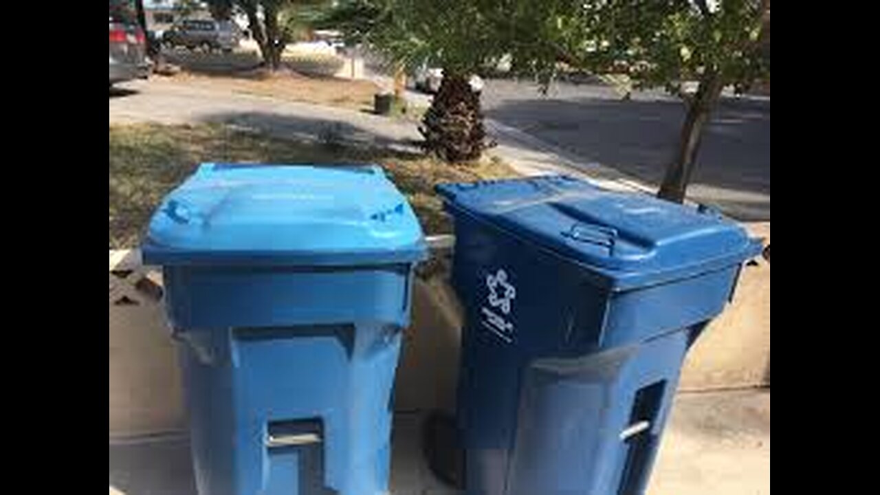 Palisades & Lahaina Fires - Watch For Untouched Blue Trash Cans