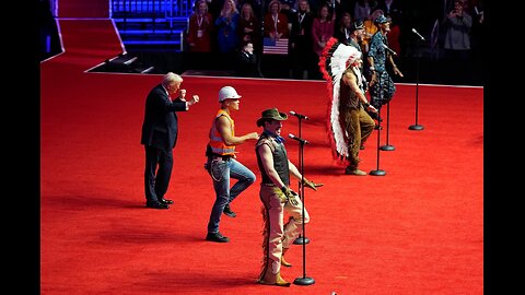 Village People - YMCA live with President Trump