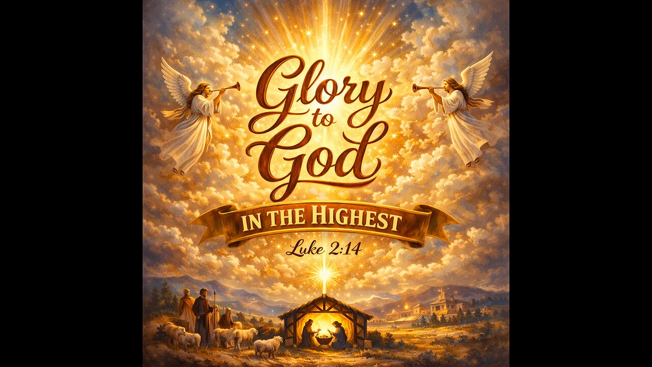 Glory to God In the Highest - Luke 2:14