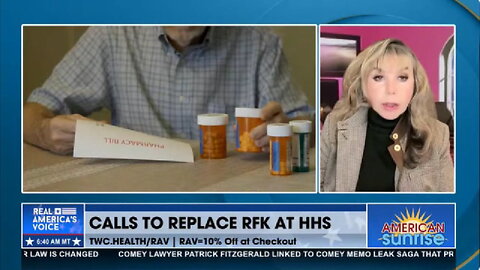 Calls to Replace RFK at HHS - Real America's Voice - 10-16-25