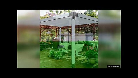 VEVOR Woodwork Pergola Kit Elevated Wood Stand Kit with Steel Brackets Modular Review