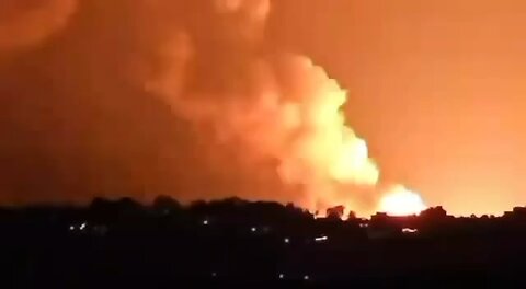 Hezbollah underground missile storage South Lebanon.