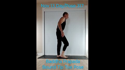 Baddha Prapada / Bound Tip Toe Pose
