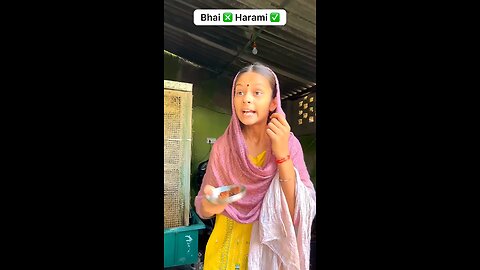 Bhai ❌ Harami ✅ #funny #comedy #rumble #trending #viral