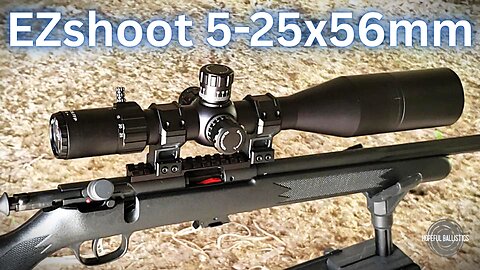 Rifle Scope Review: EZshoot 5-25x56 FFP