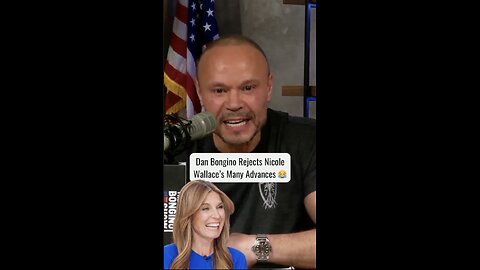 Dan Bongino rejects Nicole Wallace's many advances 😂