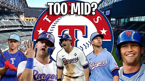 Are The Rangers Just Average? 2026 Texas Rangers Season Preview!