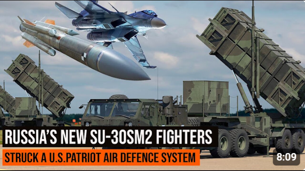 Russia’s New Su-30SM2 Fighters DENAZIFIED U.S.-Built Patriot Air Defence System – Then THIS Happened