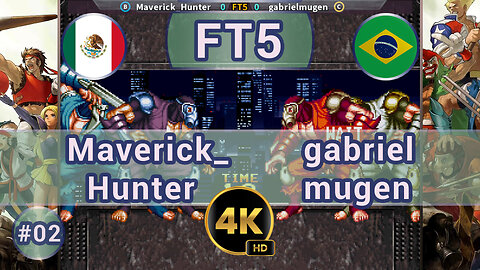 Kizuna - 🇲🇽 Maverick_Hunter vs gabrielmugen 🇧🇷 FT5 / 4K 60 FPS #umk3 #kizunaencounter