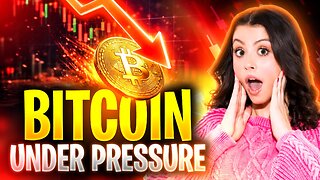 BITCOIN UNDER PRESSURE AS PRICE REMAINS STAGNANT!