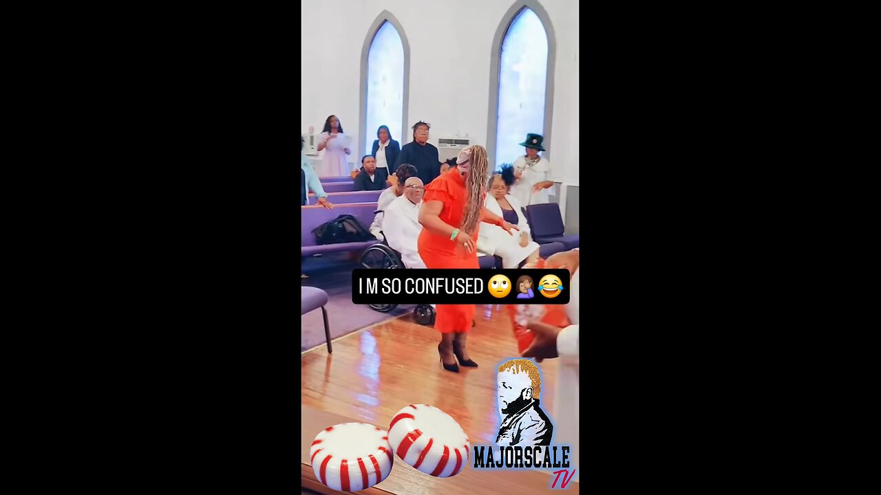 I’m so confused lol 🍬🫣 #praisebreak #churchchronicles