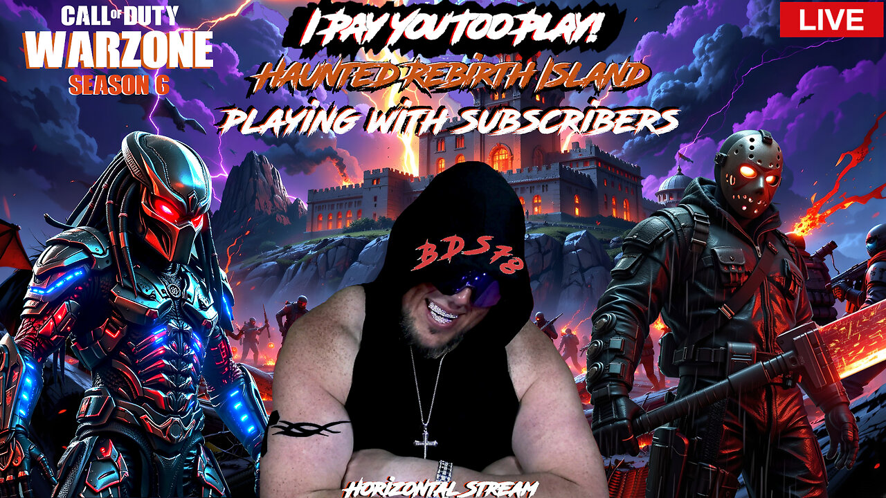 🎃I PAY YOU To Play Call of Duty Warzone Season 6 The Haunting Rebirth Island #cod #warzone