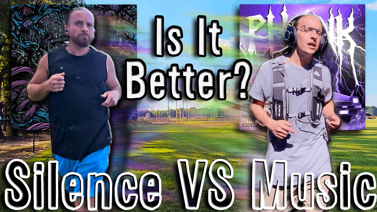 Silence VS Music While Running.